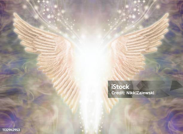 Angelic Light Being Stock Photo - Download Image Now - Angel, Spirituality, Light - Natural Phenomenon