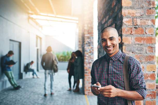 istock I've made so many new contacts at college 1132945171