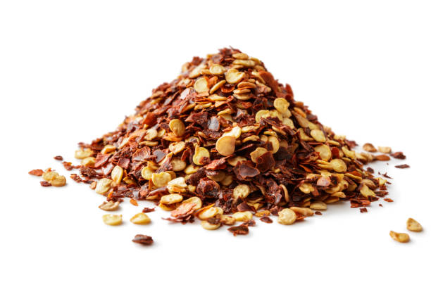 istock Seasoning: Dried Chili Isolated on White Background 1132947082