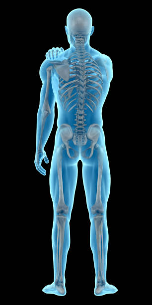 istock Man with a shoulder pain 1132947203