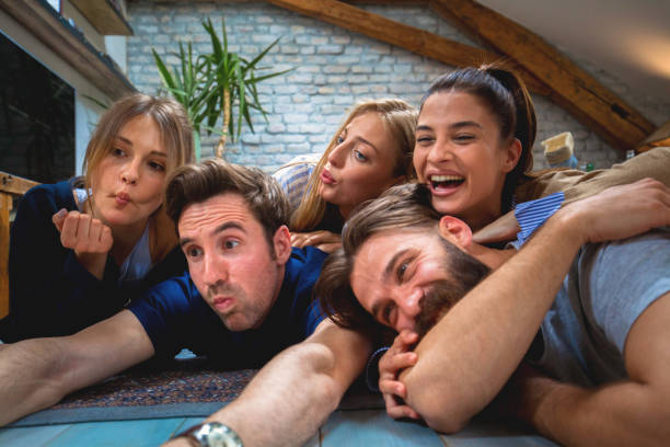 istock Friends have selfie time 1132950407