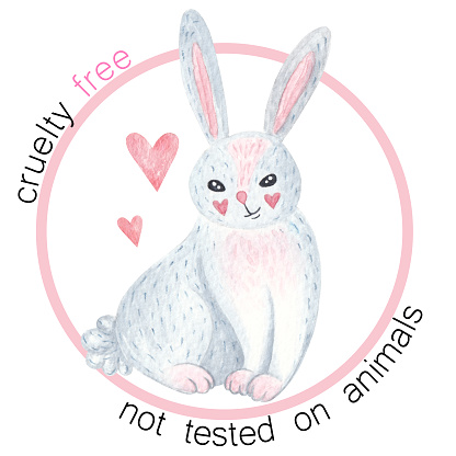 Animal Cruelty Free Symbol Not Tested On Animals No Animal Testing Go Vegan  Can Be Used As Sticker Logo Stamp Icon Stock Illustration - Download Image  Now - iStock