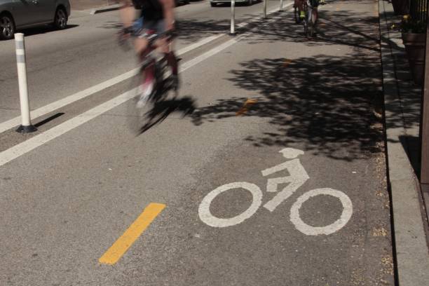 istock Bike Lane 1132962229