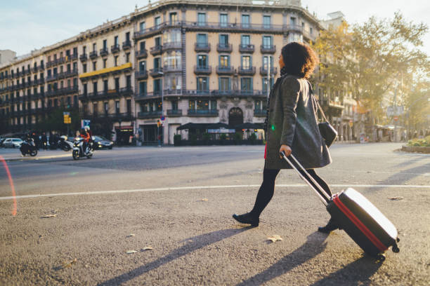 istock Tourist visiting Barcelona 1132963922
