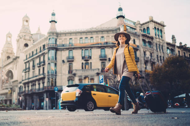istock Tourist visiting Barcelona 1132964069
