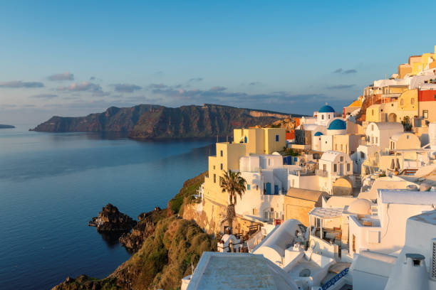 istock Sunrise at Santorini island. 1132966622