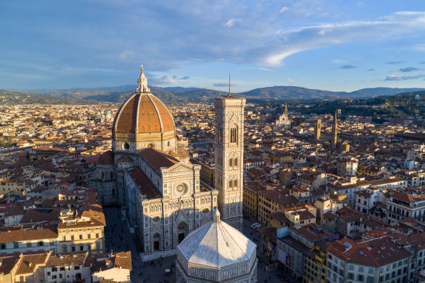 istock Aerial View of Florence Cathedral 1132967675