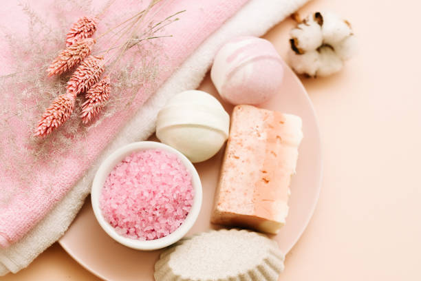 istock bath pampering set beauty care relaxation leisure 1132968150