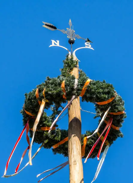 May Pole in Bavaria Germany