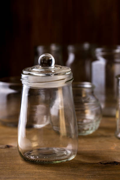 istock Glass jars of various shapes 1132975191
