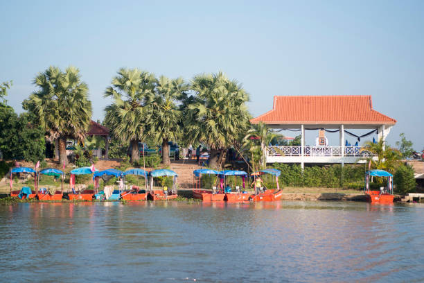THAILAND ISAN UDON THANI KUMPHAWAPI LOTUS LAKE The Lotus Lake of Kumphawapi near the city of Udon Thani in the Isan in Northeast Thailand. udon thani stock pictures, royalty-free photos & images