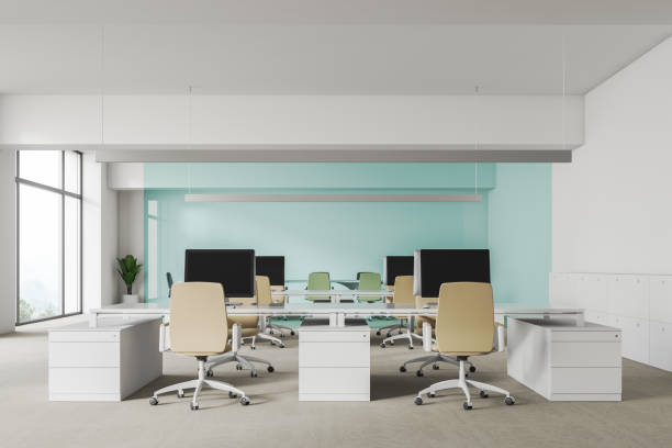 istock White open space office and meeting room 1132976582
