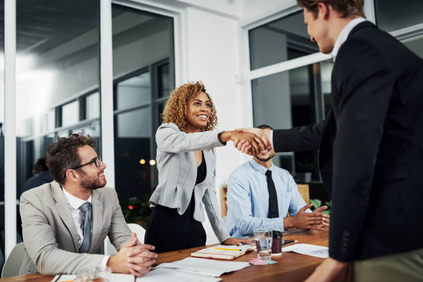 istock Congratulations and welcome to the team! 1132976643