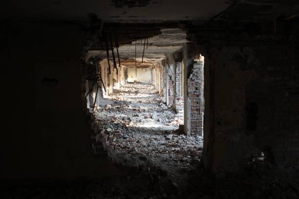 istock Abandoned and ruined House 1132981163