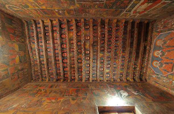 istock Debre Birhan Selassie Church 1132983174