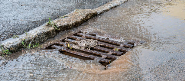 istock Panorama climate change high water in the city 1132984552