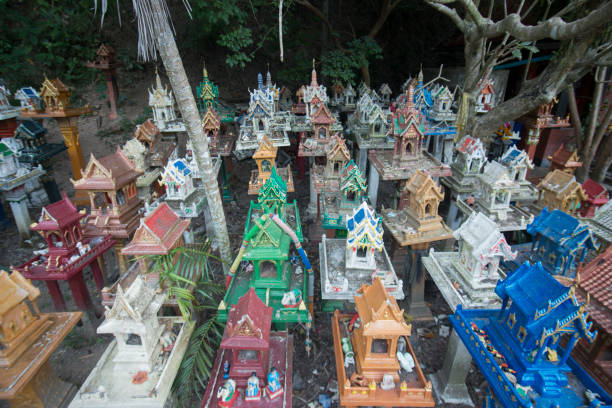istock THAILAND LAMPANG MAE THA SPIRIT HOUSE 1132985092