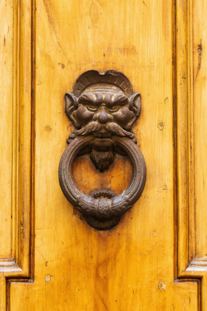 istock antique doorknocker from Tuscany, Italy 1132986186