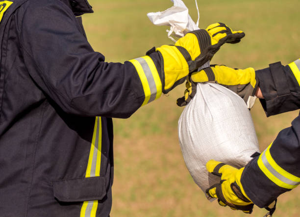 istock Sandbag at the fire brigade 1132987574