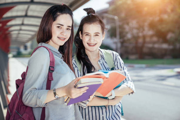 istock Teenage student in university. 1132990069