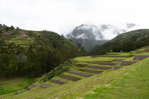 Chinchero, archeological site in Cusco, Peru