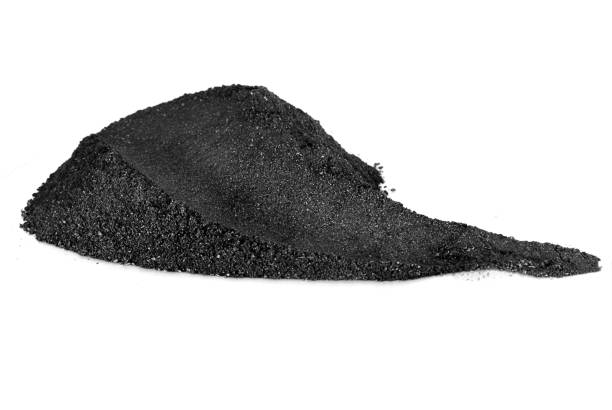 istock charcoal powder isolated on white 1132994798
