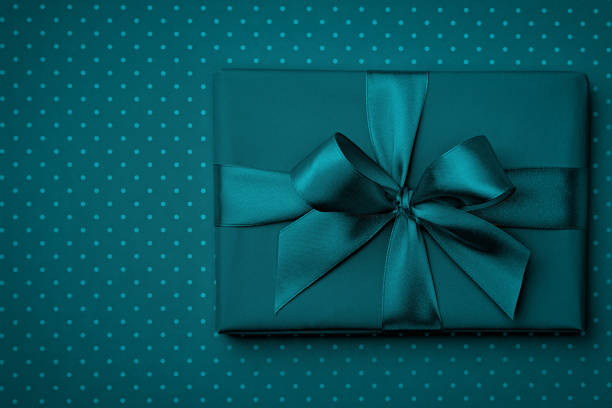 Abstract shapes blue  background