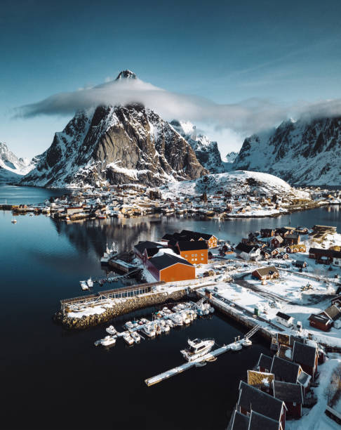 istock reine village in winter 1133018128