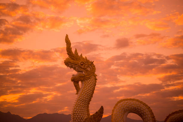 istock THAILAND PHAYAO LAKE PHAYANAK NAGA STATUE 1133018358