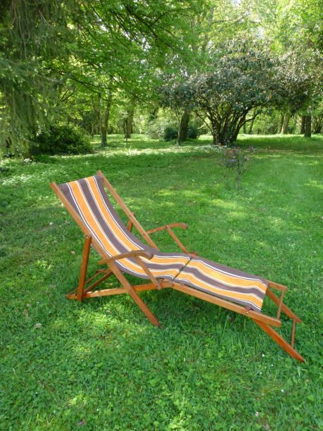 istock Long chair in the countryside 1133018640