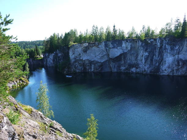 istock Mountain Park Ruskeala, Karelia 1133035348