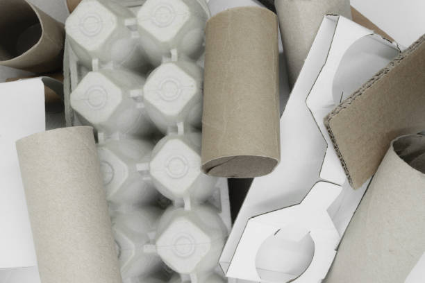 istock Background surface of various shapes and types cardboard 1133035488