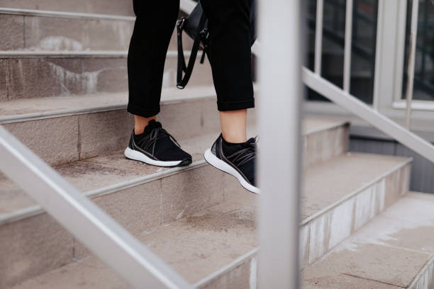 istock The woman on the stairs 1133035691