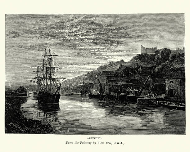 istock Arundel, West Sussex, England 19th Century 1133051653