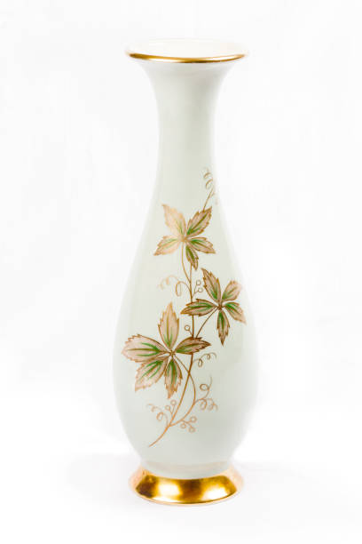 istock Vintage elegant decorative vase on white background - photo 1133053326