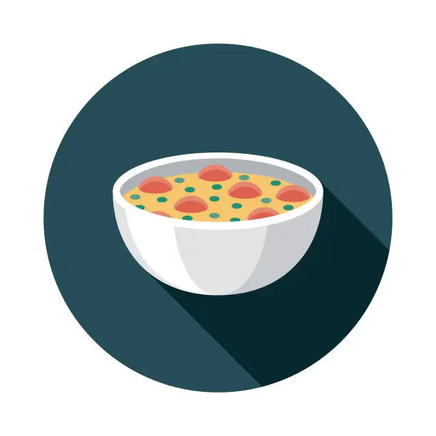 Vector illustration of Broth Verde Portugal Icon