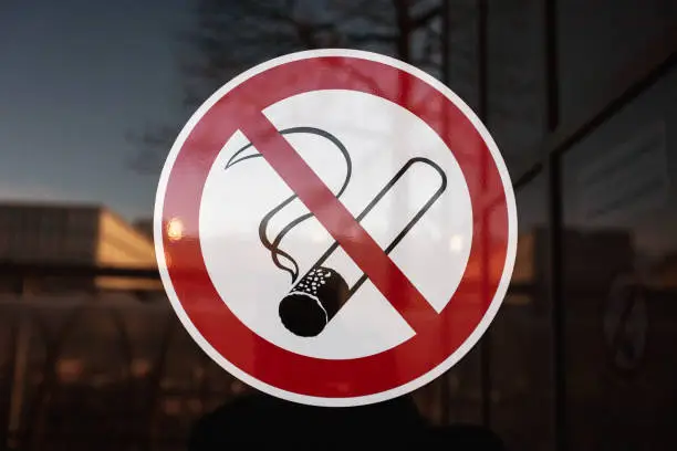 Photo of Symbol Forbidden to smoke