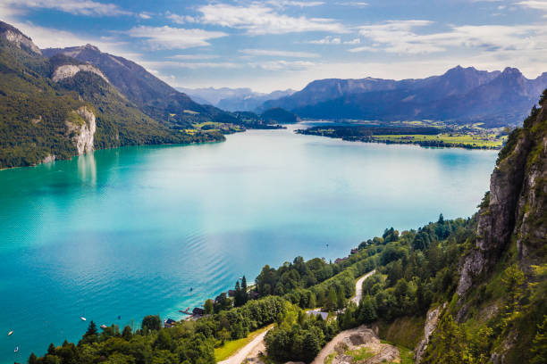 istock Lake Wolfgang (Lake Wolfgang)-nous gut, Austria 1133054677