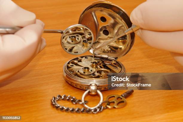 Dentist And Watch Stock Photo - Download Image Now - Austria, Clock, Clockworks