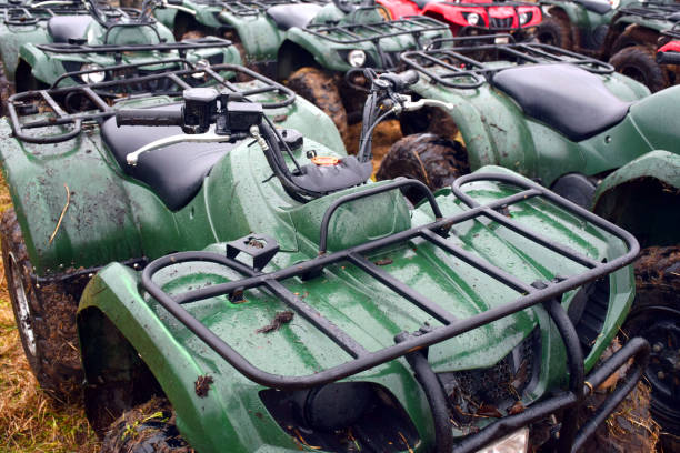 istock ATV quad vehicles on the grass 1133073431