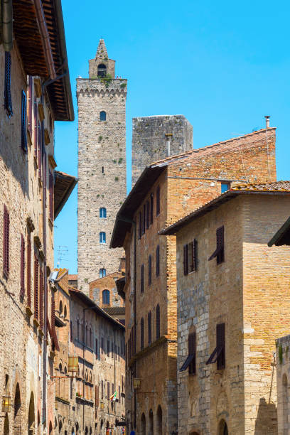 istock tower houses in San Gimignano, Italy 1133073509