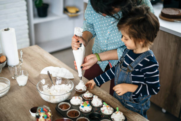 istock Cupcakes for birthday party 1133074326