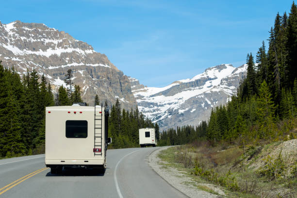 istock Motor Home Road Trip in National Park 1133076833