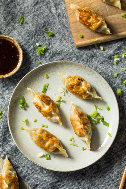 istock Homemade Korean Mandu Pork Dumplings 1133085891