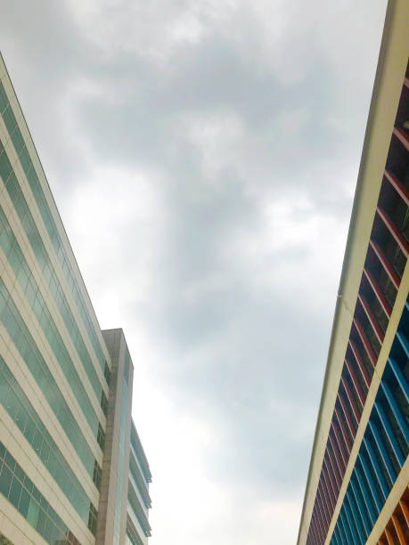 istock Long Colorful Building in Singapore 1133091784