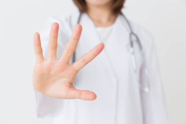 istock woman in a white coat 1133101118