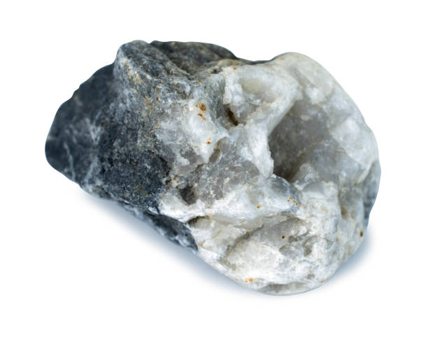 istock Rock stone isolated on white background with clipping path 1133101919