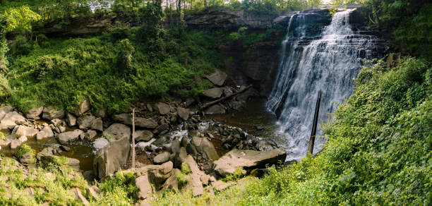 istock Cuyahoga Valley NP Waterfall Panorama 1133101994