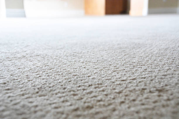 Carpet in a House A close up of carpet that is gray colored, in a house. The carpet is very clean. carpet stock pictures, royalty-free photos & images
