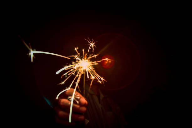istock People are holding fireworks in celebrations. 1133116052